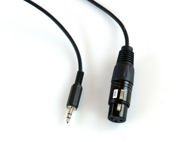 Pulse Mikrofonkabel XLR hona - minitele 3,5 hane