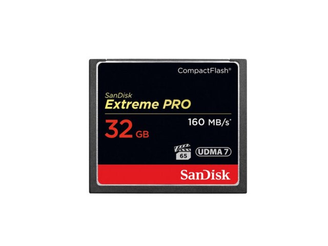 SanDisk Minnekort Compact Flash 32GB UDMA 7 Extreme
