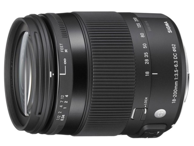 Sigma 18-200mm f/3.5-6.3 DC Macro OS HSM Contemporary til Nikon