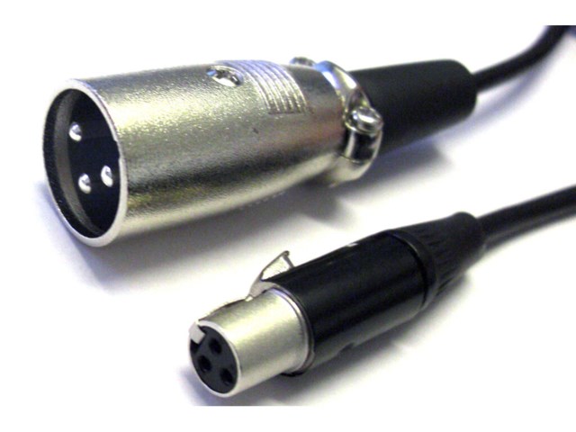 Pulse Mikrofonkabel Mini-XLR hun - XLR han SVMX