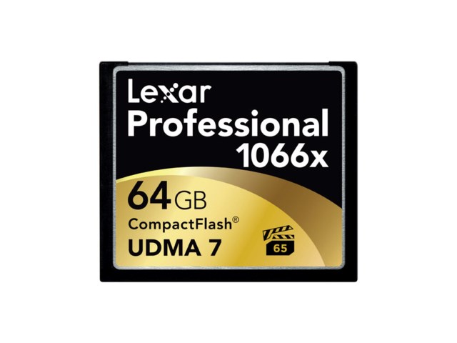 Lexar Minnekort Compact Flash 64GB 160MB/s 1066x