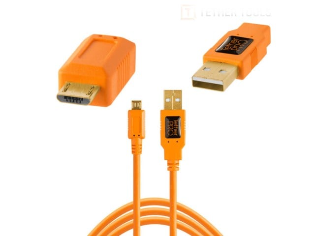 Tether Tools TetherPro USB 2.0 A Male to Micro-B 5 Pin 4,6m
