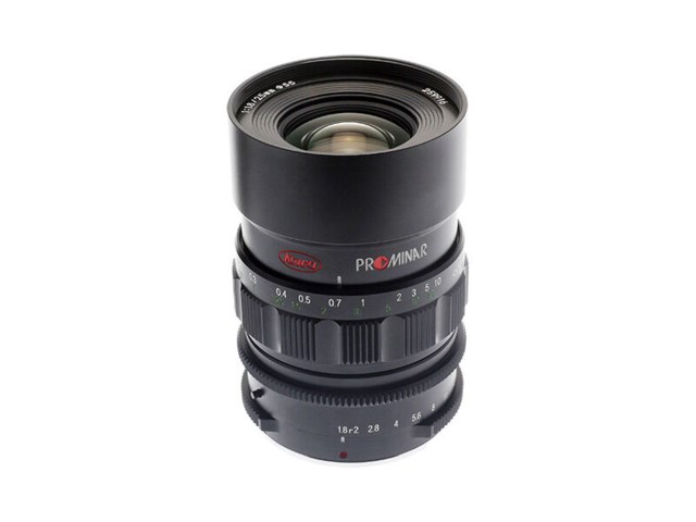 Kowa Prominar MFT 25mm f/1,8 svart til Micro 4/3