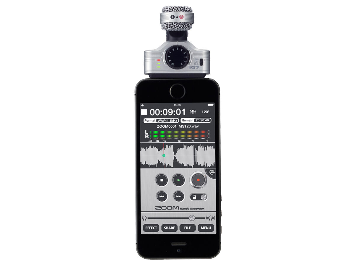 Zoom Stereomikrofon iQ7 for iPhone iPad | Scandinavianphoto.no Zoom Stereomikrofon iQ7 for iPhone iPad | Scandinavianphoto.no