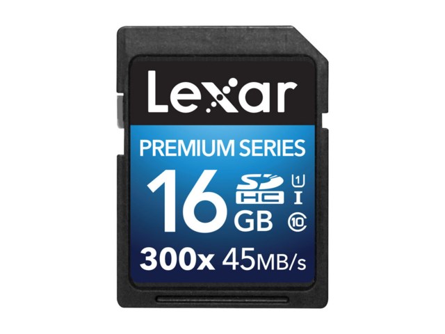 Lexar Minnekort Secure Digital 16GB SDHC 45MB/s 300X