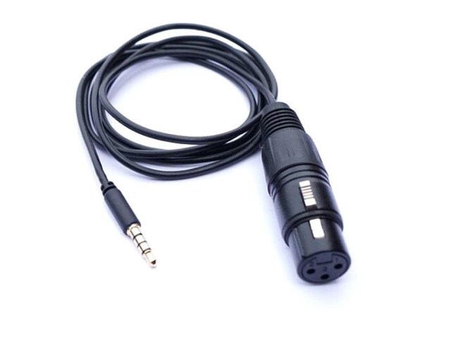 Pulse Mikrofonkabel XLR hun – 3,5 mm minitele TRRS