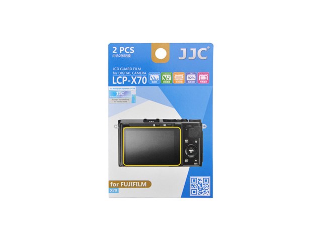 JJC LCD-beskyttelse LCP-X70 til Fuji FinePix X70