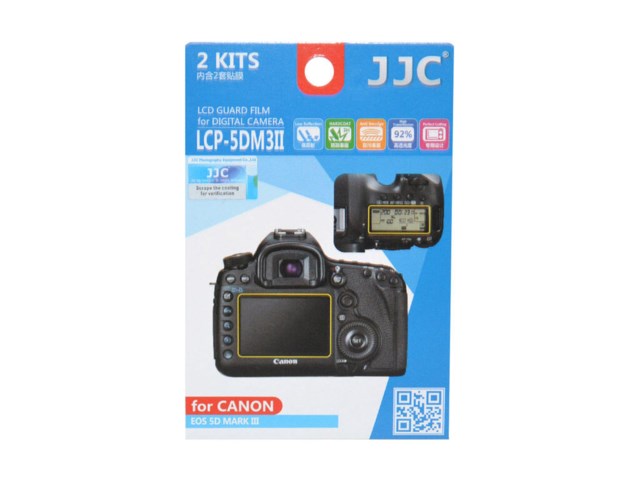 JJC LCD-beskyttelse LCP-5DM3II til Canon EOS 5D