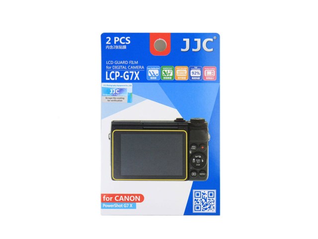 JJC LCD-beskyttelse LCP-G7X til Canon PowerShot G7X/