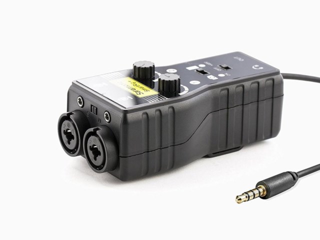 Saramonic SmartRig+ two channel XLR audio adapter