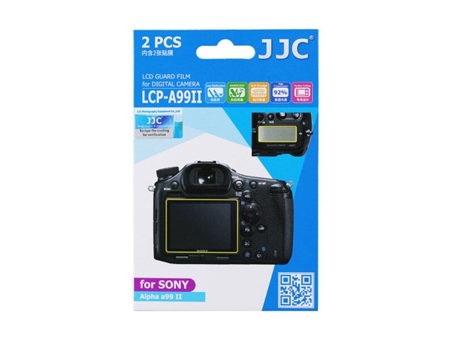JJC LCD-beskyttelse LCP-A99II til Sony A99 II 2-pack