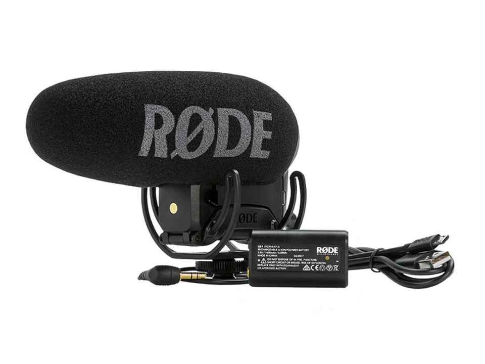 Røde Mikrofon VideoMic Pro+ med Rycote Lyre Scandinavianphoto.no