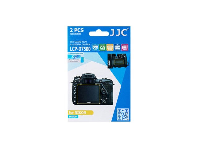 JJC LCD-beskyttelse LCP-D7500 til Nikon D7500 2-pack