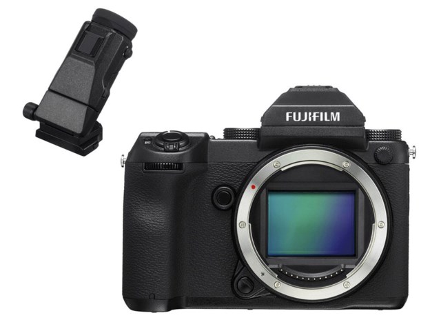 Fujifilm GFX 50S kamerahus + EVF-TL1 vinkeladapter