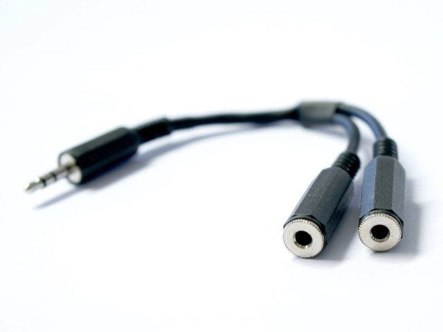 Pulse Mikrofonkabel, Y-kabel, 1x stereo minitele - 2x