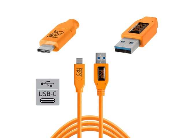 Tether Tools TetherPro kabel USB-A 3.0 til USB-C 4,6 meter