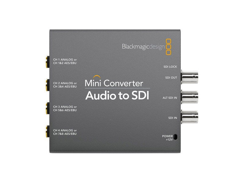 Blackmagic Design Mini Converter Audio Til Sdi 2 Scandinavianphoto No