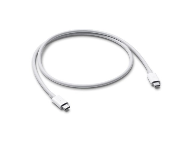 Apple Thunderbolt kabel USB-C 0,8 meter hvit
