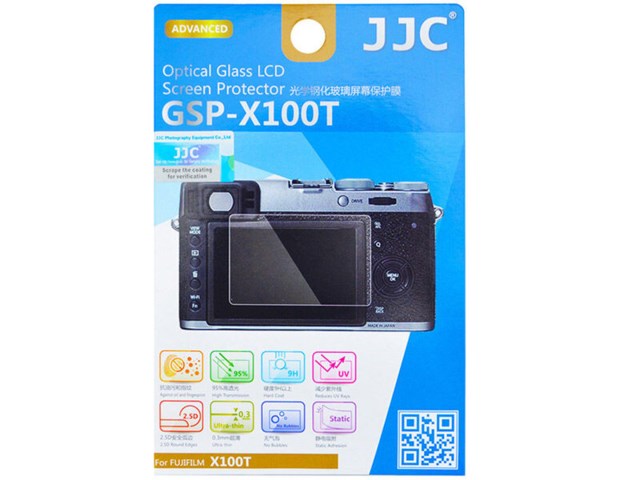JJC LCD-beskyttelse Optical Glass GSP-X100T til Fuji