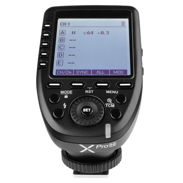 Godox TTL radiosender XPRO 2,4G til Nikon