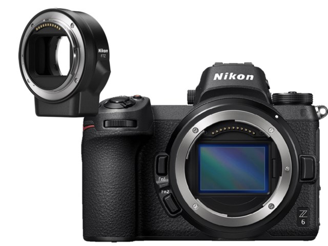 Nikon Z6 Kamerahus med FTZ Adapter