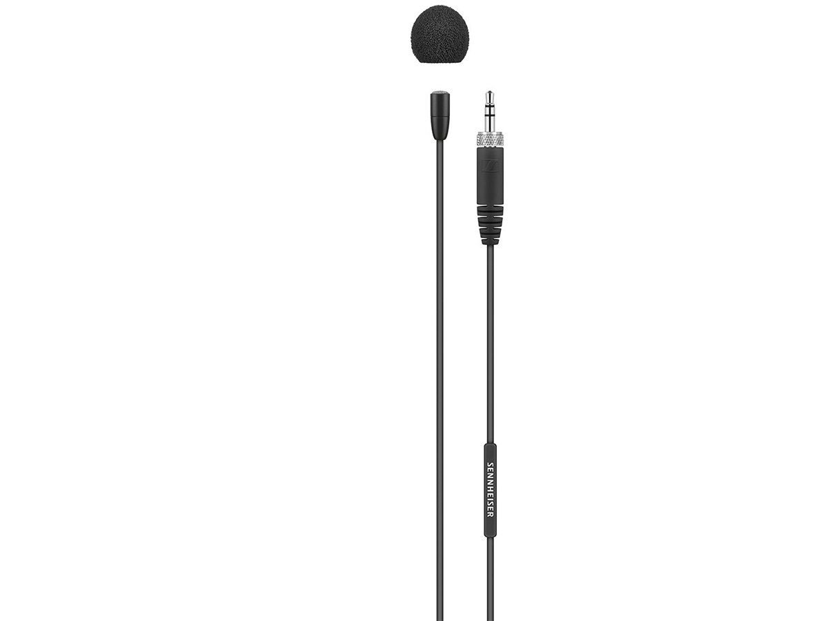 Sennheiser MKE Essentials lavalier (black & EW tilkobling Sennheiser Mygg ME 2 II Lavalier mic | Scandinavianphoto.no