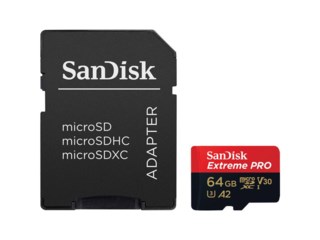 SanDisk Minnekort Secure Digital Micro 64GB SDXC Extreme