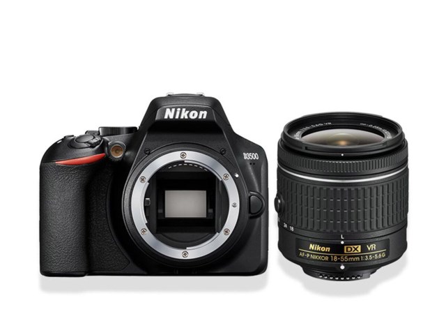 Nikon D3500 svart + AF-P 18-55/3,5-5,6G VR DX