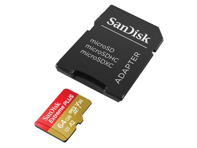 SanDisk Minnekort Secure Digital Micro 64GB SDXC 160MB/s