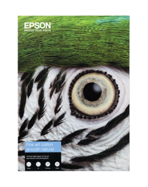 Epson Fine Art Cotton Smooth Natural A3+ 25 ark