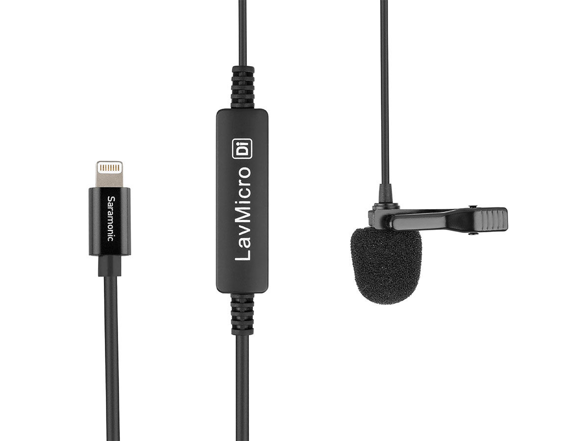 Saramonic LavMicro Di myggmikrofon til iOS Saramonic LavMicro Di myggmikrofon til iOS