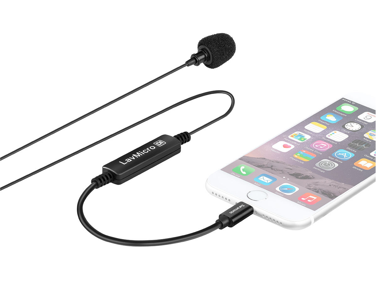Saramonic LavMicro Di myggmikrofon til iOS Saramonic LavMicro Di myggmikrofon til iOS