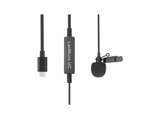 Saramonic LavMicro UC myggmikrofon til USB-C