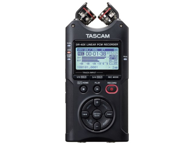 Tascam DR40X portabel lydopptaker