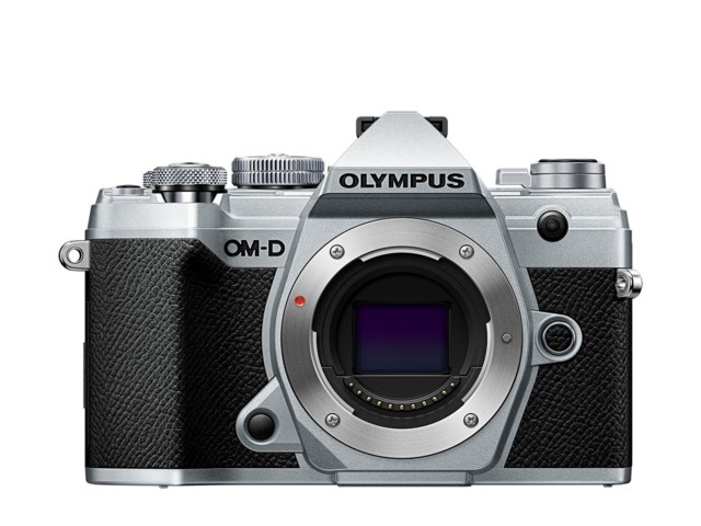 Olympus OM-D E-M5 Mark III sølv kamerahus