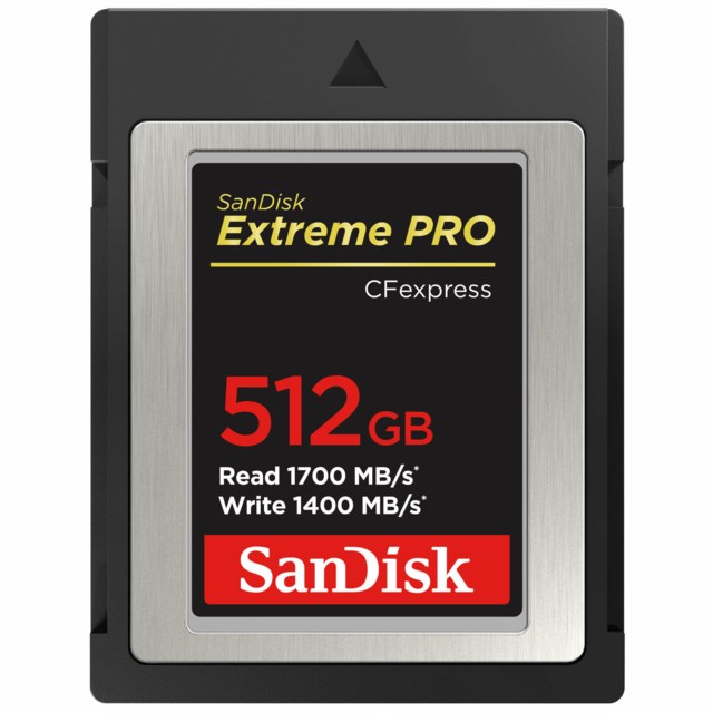 SanDisk Sandisk Minnekort Extreme Pro CFexpress 512GB R1700/W1400MB/s