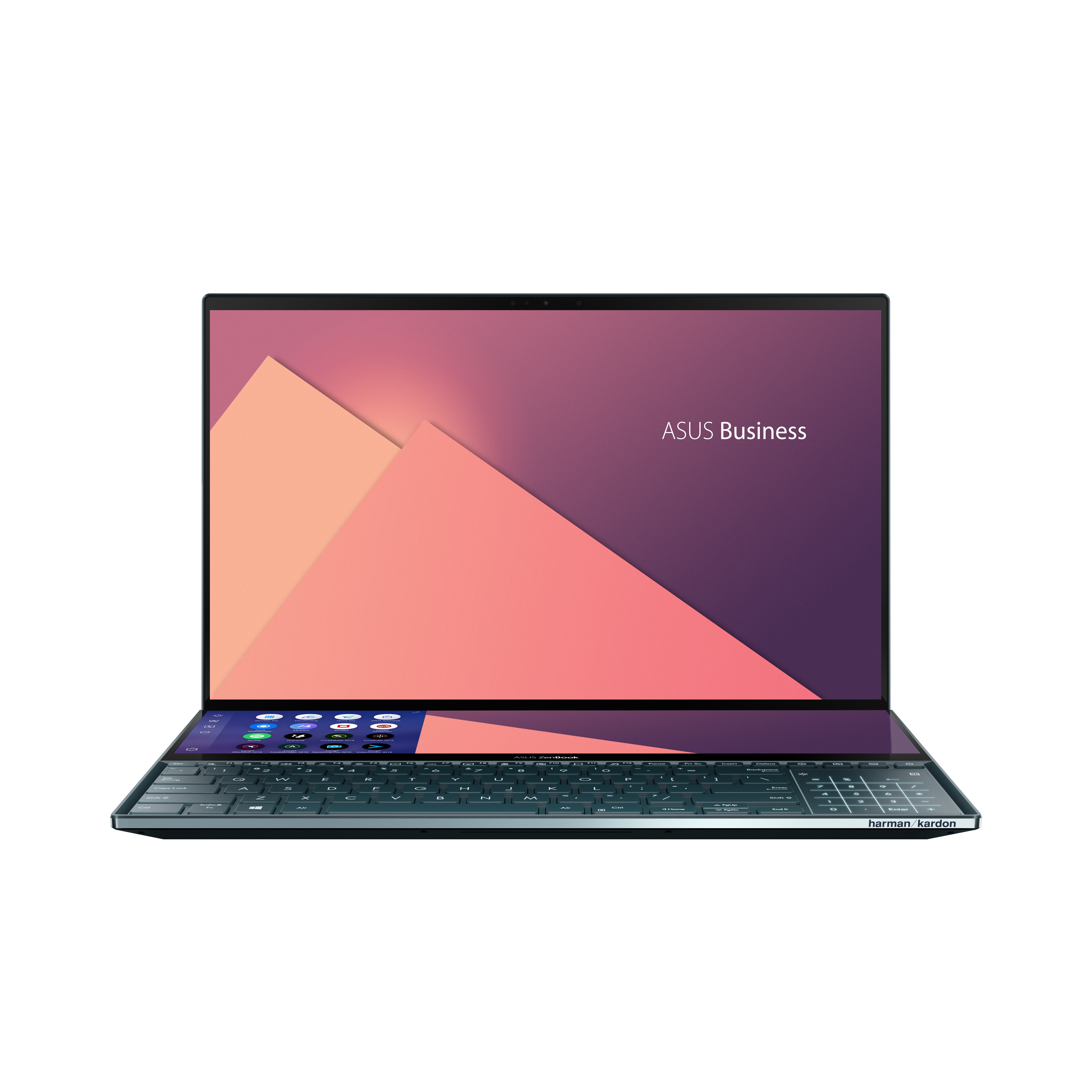 Asus ZenBook Pro Duo 15,6 UHD OLED touch, i7 10750, 32GB ASUS ZenBook Pro Duo 15,6 UHD4K OLED Touch Bærbar