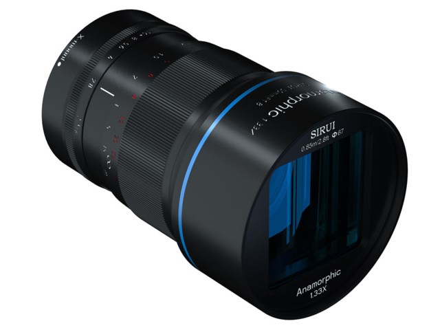 Sirui 50mm f/1,8 Anamorphic Lens 1,33x til Fuji X