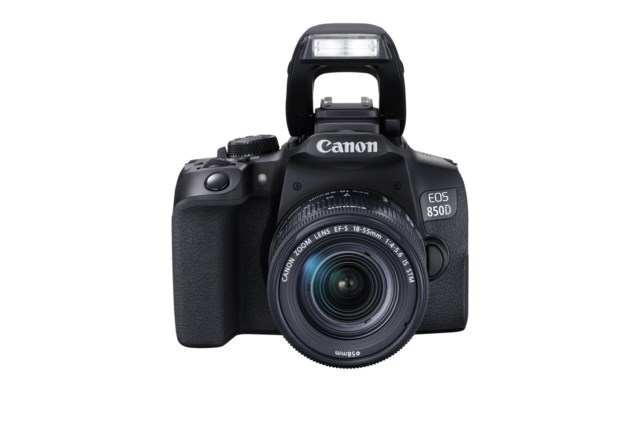 Canon EOS 850D kamerahus + EF-S 18-55mm f/4-5,6 IS STM