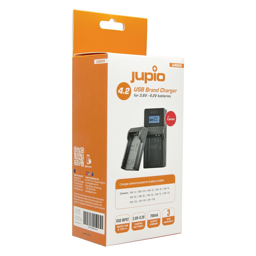 Jupio Verdipakke LP E6N Ultra (2x) Canon + Dobbellader Jupio Verdipakke LP E6N Ultra (2x) Canon + Dobbellader