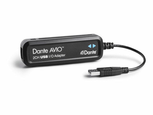 Audinate Dante AVIO USB IO Adapter 2x2
