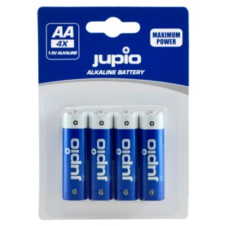 Jupio AA LR6 1,5V Batteri 4-Pack
