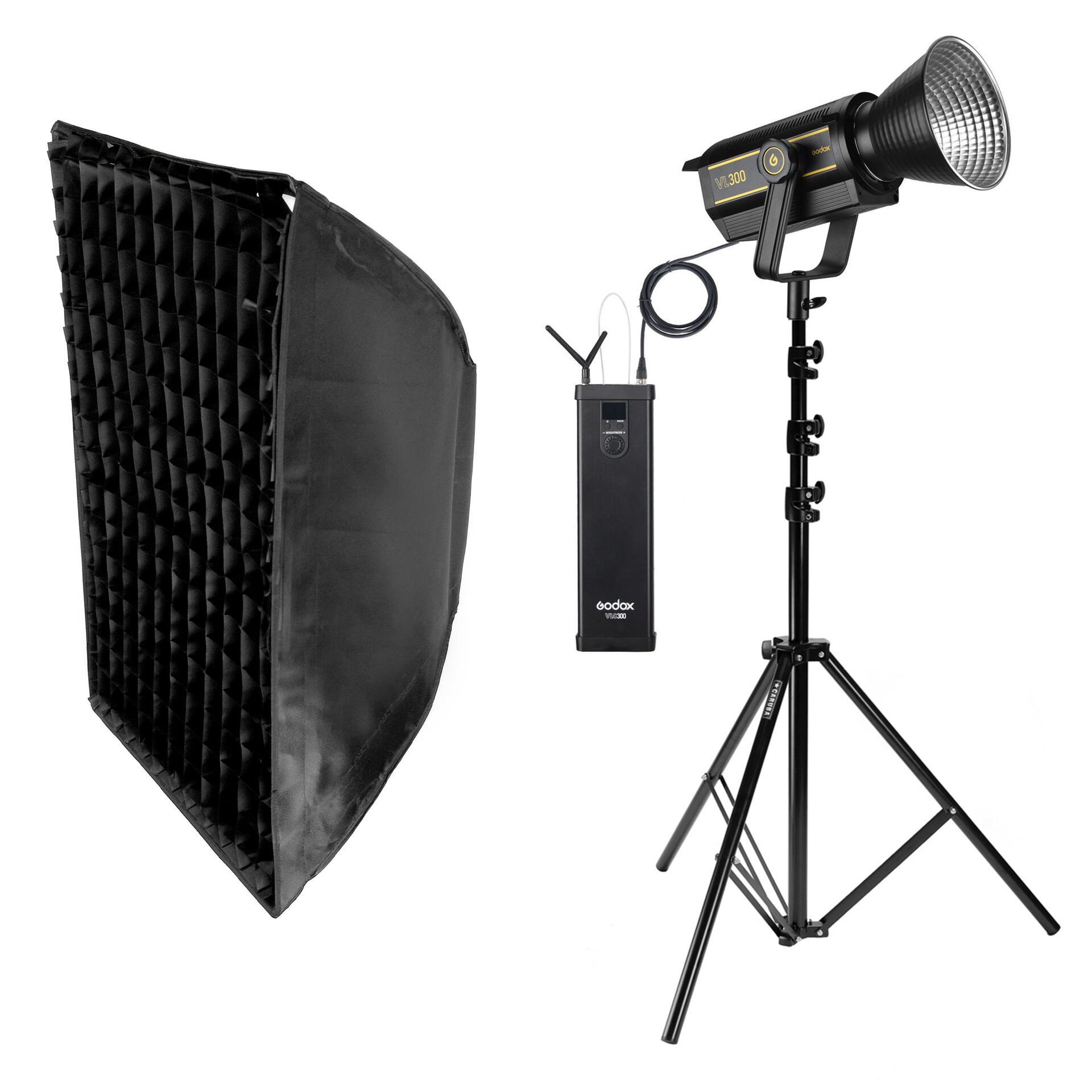 Godox LED Belysning VL300 Dagslyspakke | Scandinavianphoto.no Godox | Scandinavianphoto.no