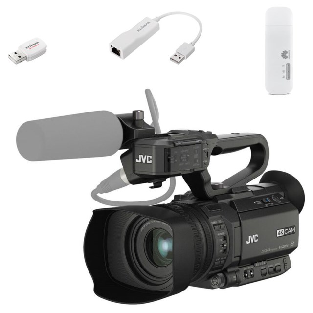 JVC GY-HM250E Live stream kit