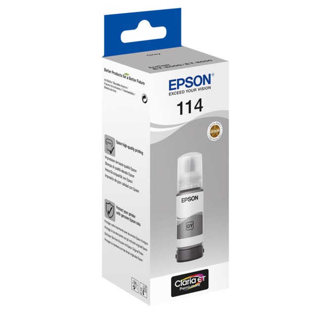 Epson EcoTank 114 Grey 70 ml for ET-8500, ET-8550
