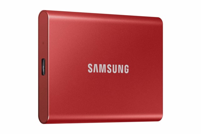 Samsung T7 500GB SSD Red