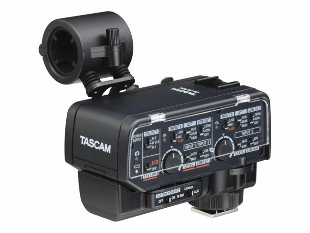Tascam CA-XLR2D-AN XLR Microphone Adapter for Mirrorless Cameras