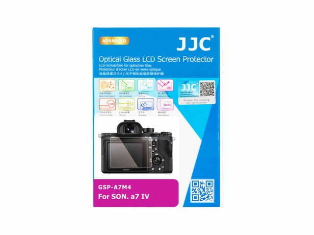JJC LCD Protection Optical Glass Sony A7 IV