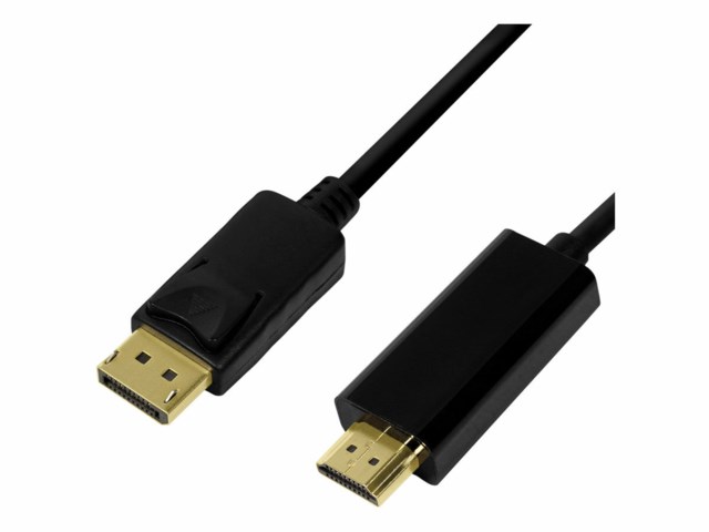 LogiLink DisplayPort 1.2 - HDMI 1.4 4K, 2m