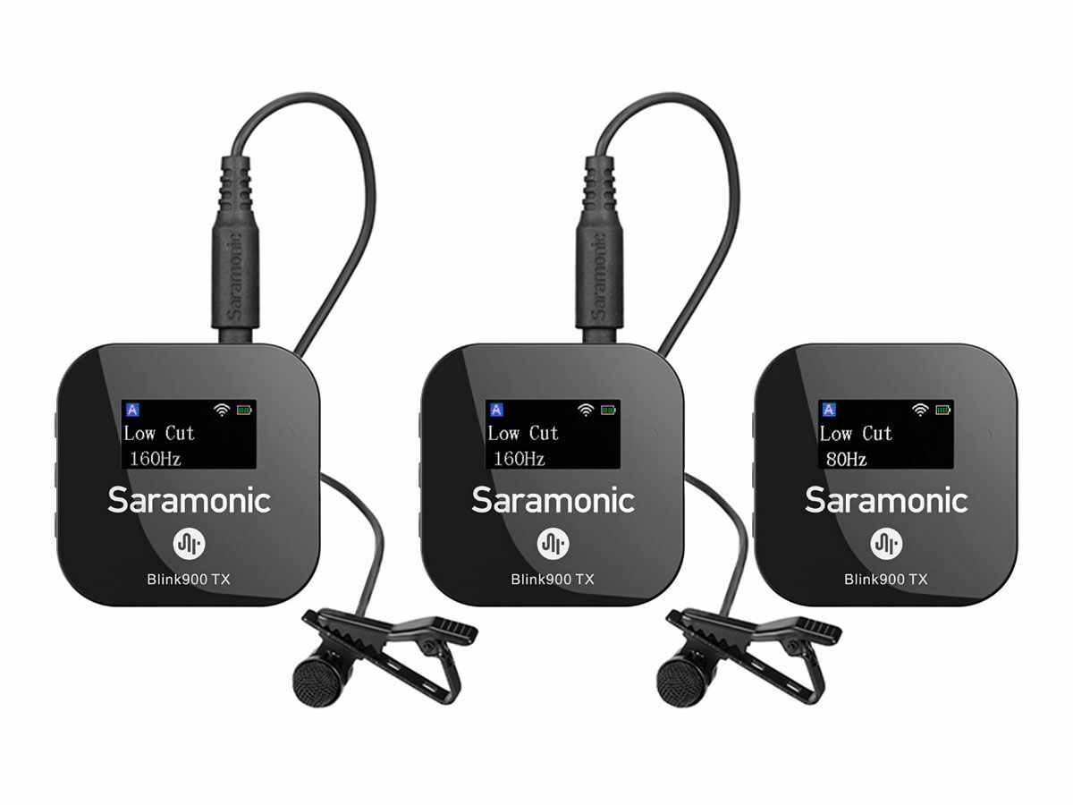 Saramonic Blink 900 B2 Wireless Microphone System (2 TX+1 RX ...